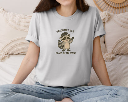 brand:Bella Canvas|color:Sports Grey / Athletic Heather|Funny Graduation Graphic T-Shirt