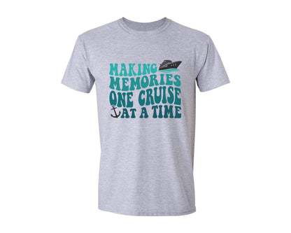brand:Generic|color:Sports Grey / Athletic Heather|Cruise Funny Family Vacation Trip Graphic T-Shirt