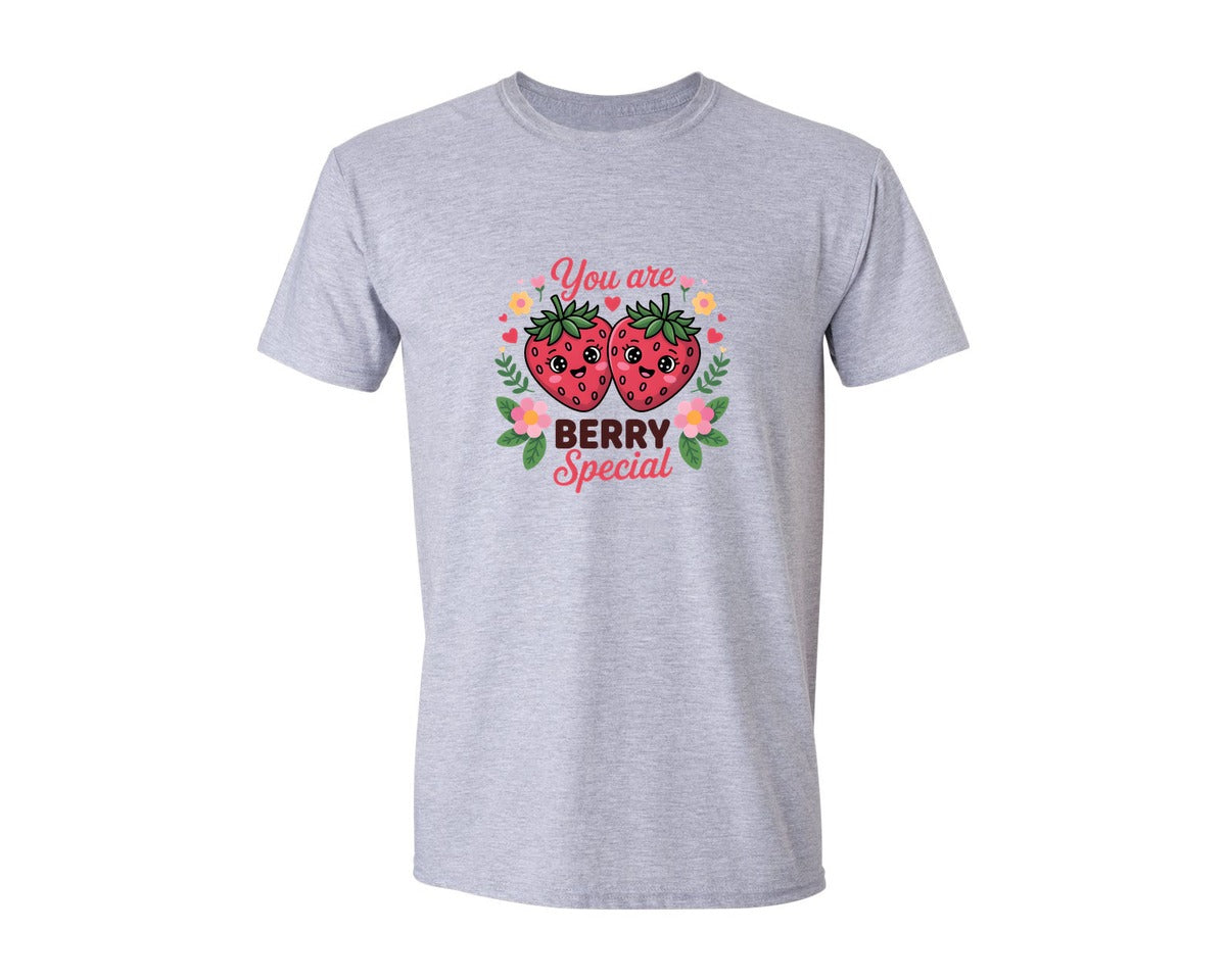 brand:Generic|color:Sports Grey / Athletic Heather|You Are Berry Special 5 Graphic T-Shirt