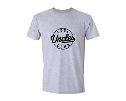 brand:Generic|color:Sports Grey / Athletic Heather|Cool Uncles Club New Uncle Fathers Day 2 Graphic T-Shirt