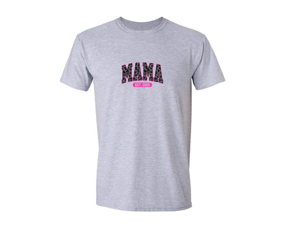 brand:Generic|color:Sports Grey / Athletic Heather|Mama Est 2025 New Mama Graphic T-Shirt