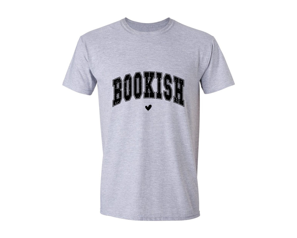 brand:Generic|color:Sports Grey / Athletic Heather|Bookish Reading Book Lover Graphic T-Shirt