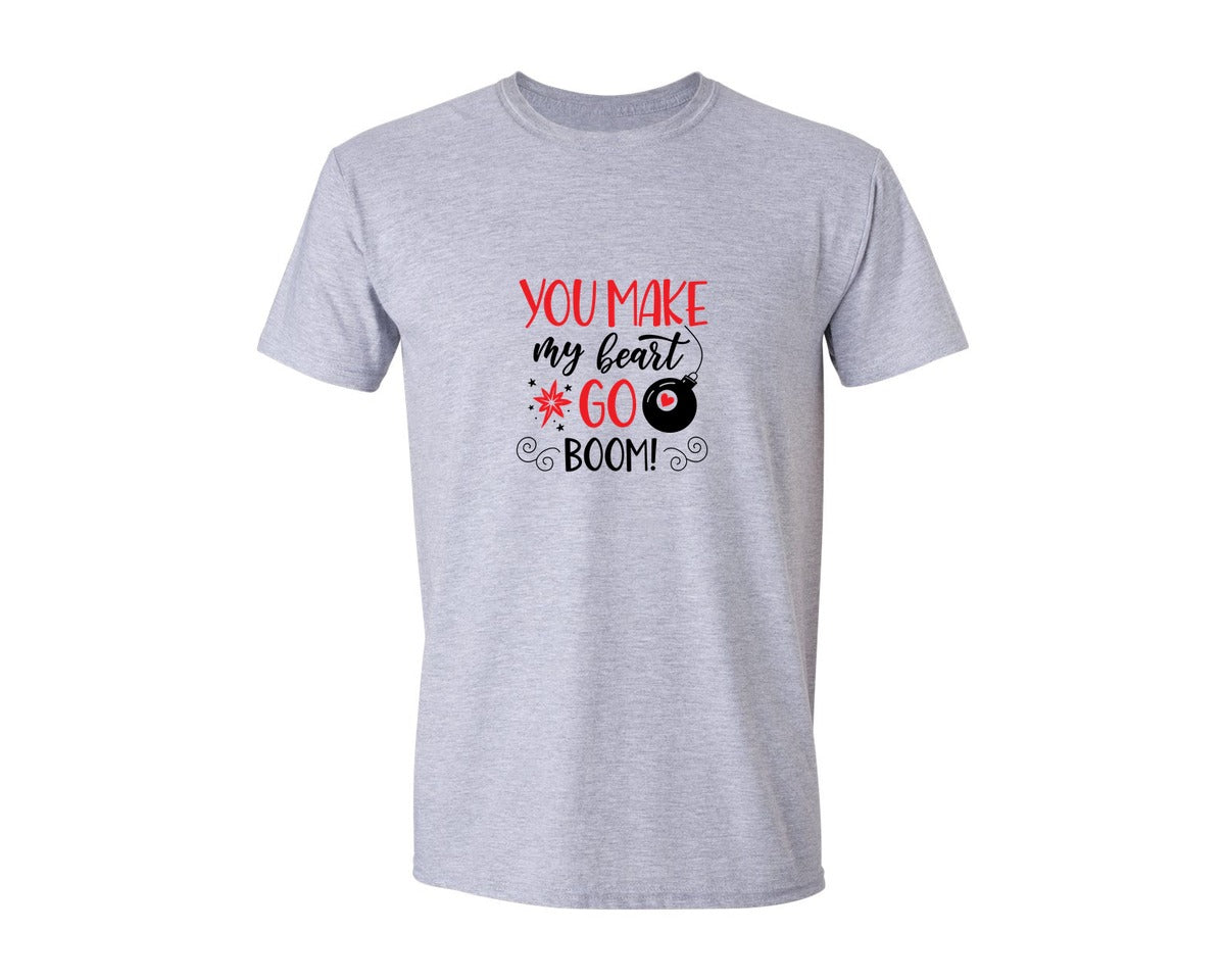 brand:Generic|color:Sports Grey / Athletic Heather|Valentines Day T Shirt Design 18 4 Graphic T-Shirt