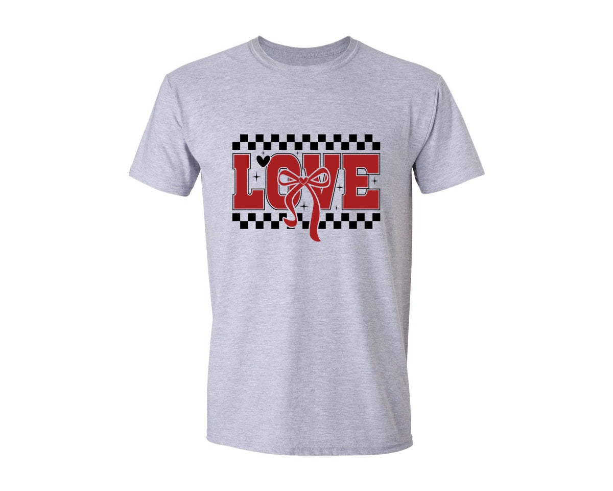 brand:Generic|color:Sports Grey / Athletic Heather|Love Valentine 23 Graphic T-Shirt