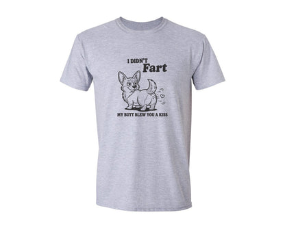brand:Generic|color:Sports Grey / Athletic Heather|Funny Corgi Sarcastic Dog Retro Graphic T-Shirt