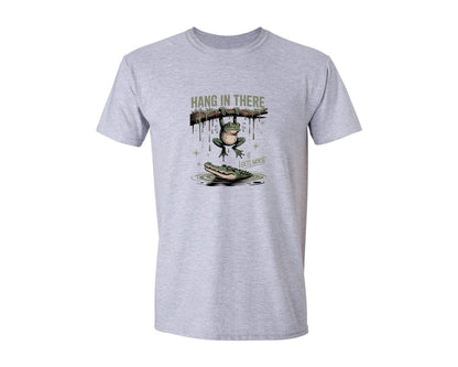 brand:Generic|color:Sports Grey / Athletic Heather|Hang In There It Gets Worse Funny S Graphic T-Shirt