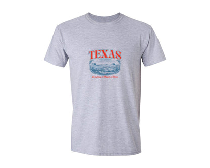 brand:Generic|color:Sports Grey / Athletic Heather|Texas Vintage Retro Tshirt Design Gra Graphic T-Shirt