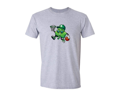 brand:Generic|color:Sports Grey / Athletic Heather|Shamrock Basketball St Patricks Graphic T-Shirt