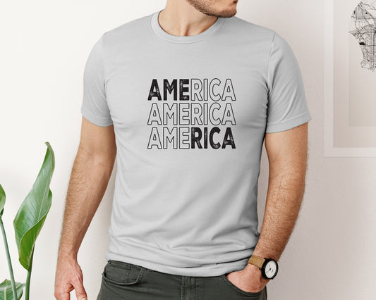 America Patriotic 2 Graphic T-Shirt