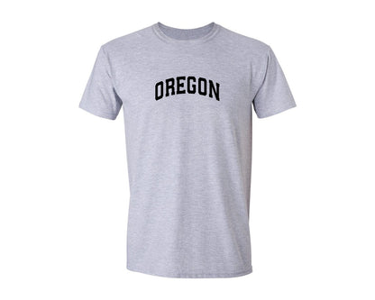 brand:Generic|color:Sports Grey / Athletic Heather|Oregon Usa City State Shirt Graphic T-Shirt