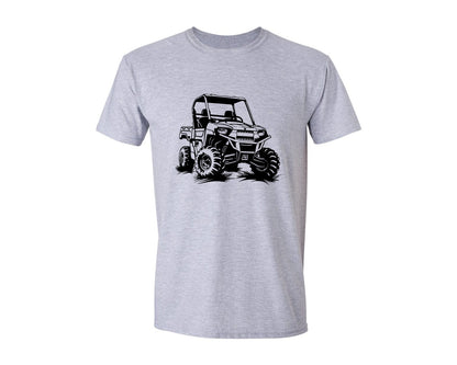 brand:Generic|color:Sports Grey / Athletic Heather|Atv Atv Riding Graphic T-Shirt
