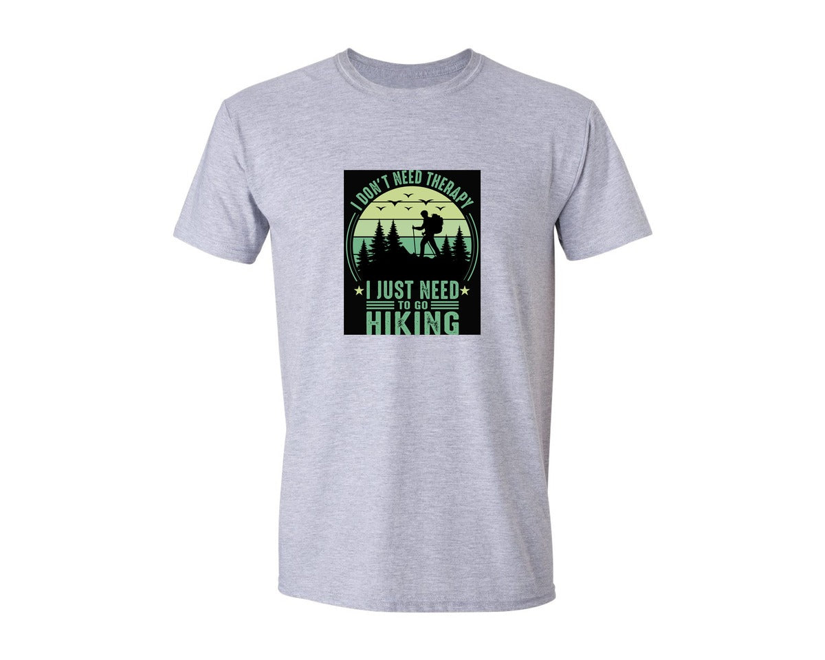 brand:Generic|color:Sports Grey / Athletic Heather|Hiking T Shirt Design 379 Graphic T-Shirt