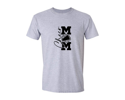 brand:Generic|color:Sports Grey / Athletic Heather|Cheer Mom Cheer Mom Graphic T-Shirt