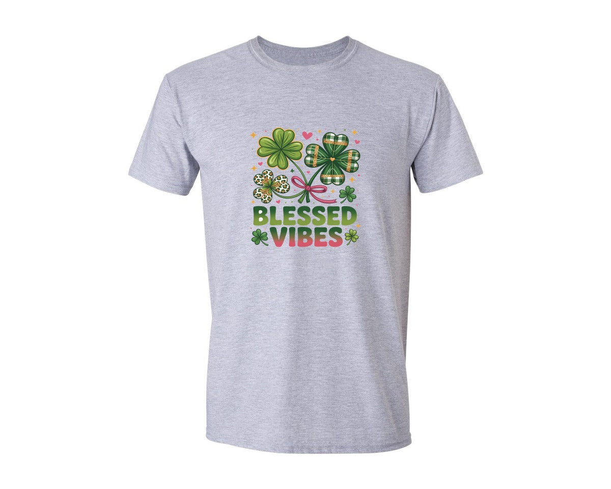 brand:Generic|color:Sports Grey / Athletic Heather|St Patricks Day Design 11 Graphic T-Shirt