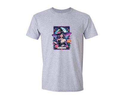 brand:Generic|color:Sports Grey / Athletic Heather|The Witch Mystical Gothic 3 Graphic T-Shirt