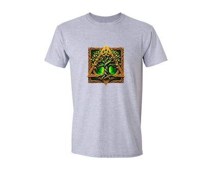 brand:Generic|color:Sports Grey / Athletic Heather|Celtic Tree Of Life Mystical Tree Graphic T-Shirt