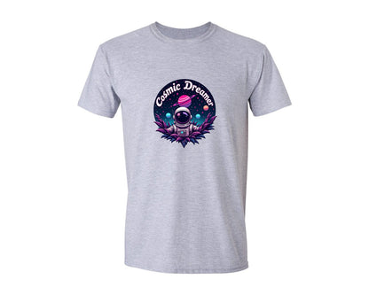 brand:Generic|color:Sports Grey / Athletic Heather|Cosmic Dreamer T Shirt Design Graphic T-Shirt