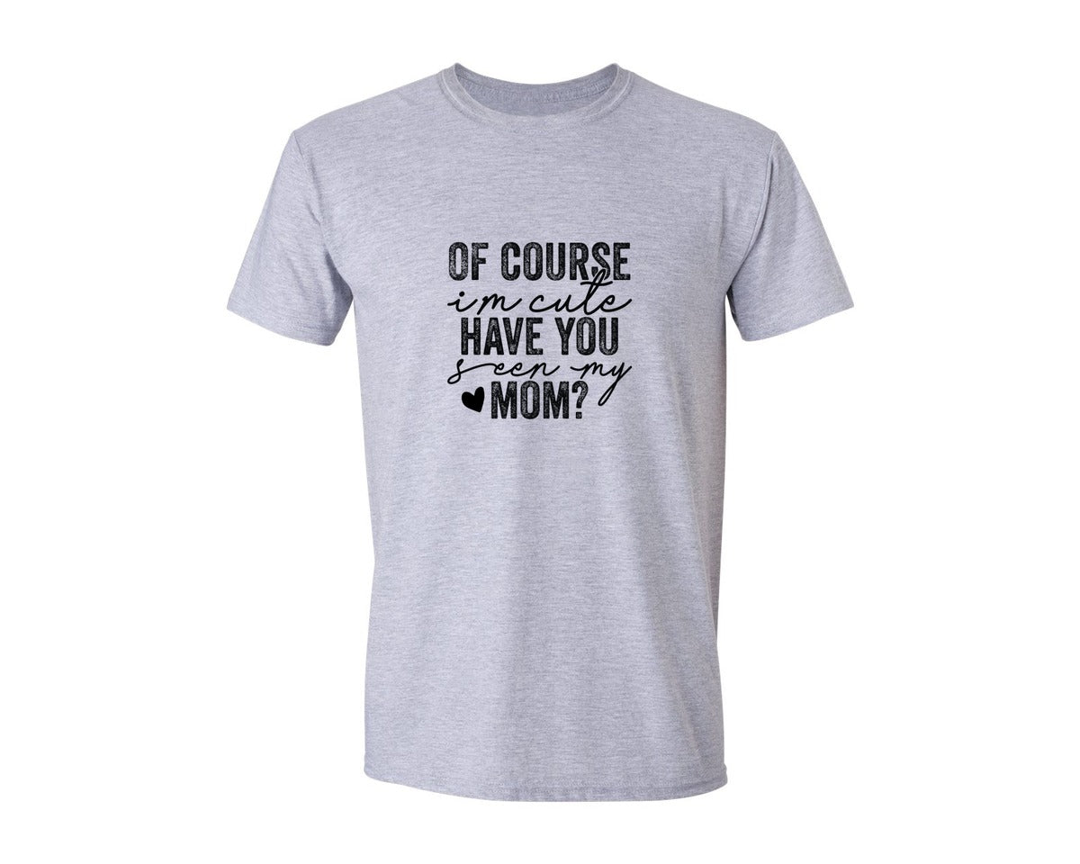 brand:Generic|color:Sports Grey / Athletic Heather|Baby Saying T Shirt Design Graphic T-Shirt