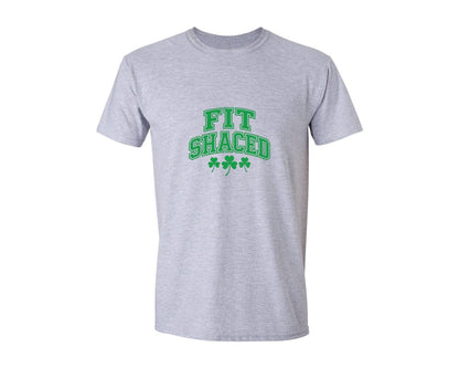 brand:Generic|color:Sports Grey / Athletic Heather|Fit Shaced Funny St Patricks Day Graphic T-Shirt