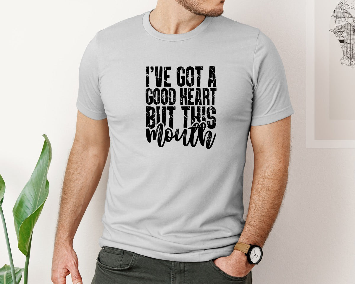 brand:Bella Canvas|color:Sports Grey / Athletic Heather|Sarcastic Quotes Funny Graphic T-Shirt