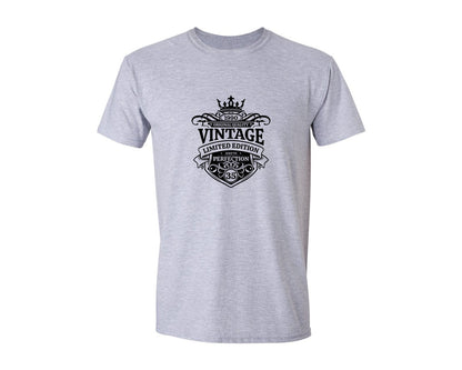 brand:Generic|color:Sports Grey / Athletic Heather|Vintage 1990 Happy 35Th Birthday Graphic T-Shirt
