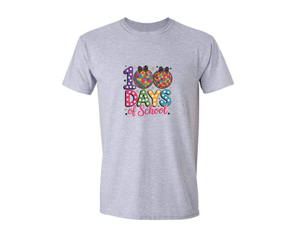 brand:Generic|color:Sports Grey / Athletic Heather|100 Days Of School 51 Graphic T-Shirt