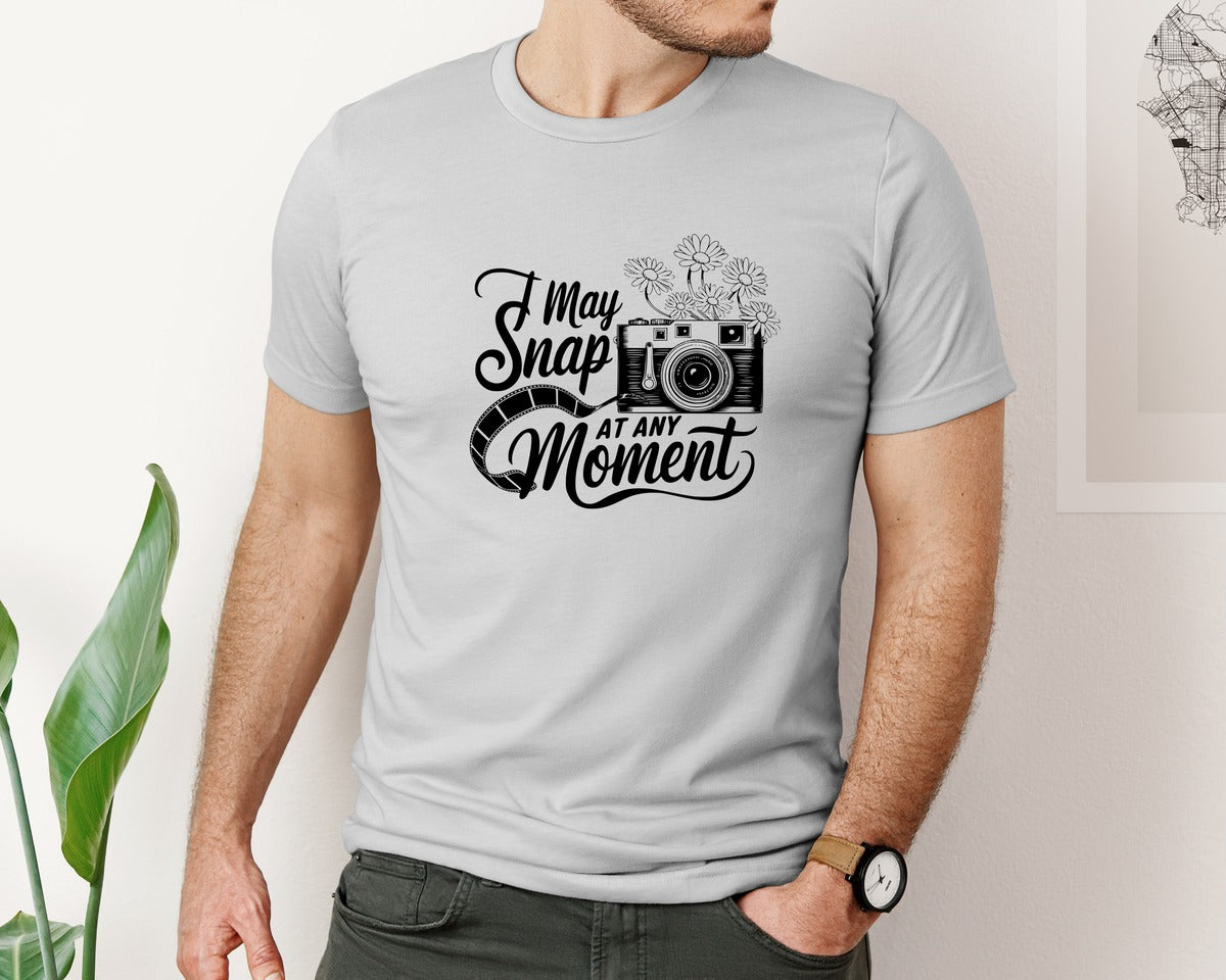 brand:Bella Canvas|color:Sports Grey / Athletic Heather|I May Snap At Any Moment T Shirt Des Graphic T-Shirt