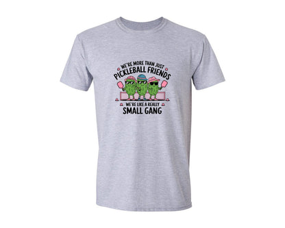brand:Generic|color:Sports Grey / Athletic Heather|Were More Than Just Pickleball Friends 3 Graphic T-Shirt