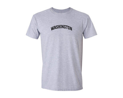 brand:Generic|color:Sports Grey / Athletic Heather|Washington Usa City Shirt Graphic T-Shirt