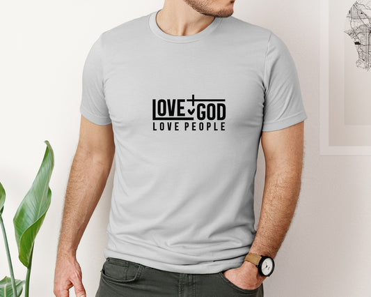 Love God Love People Christian 4 Graphic T-Shirt
