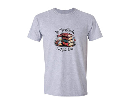 brand:Generic|color:Sports Grey / Athletic Heather|Reading Book 8 Graphic T-Shirt