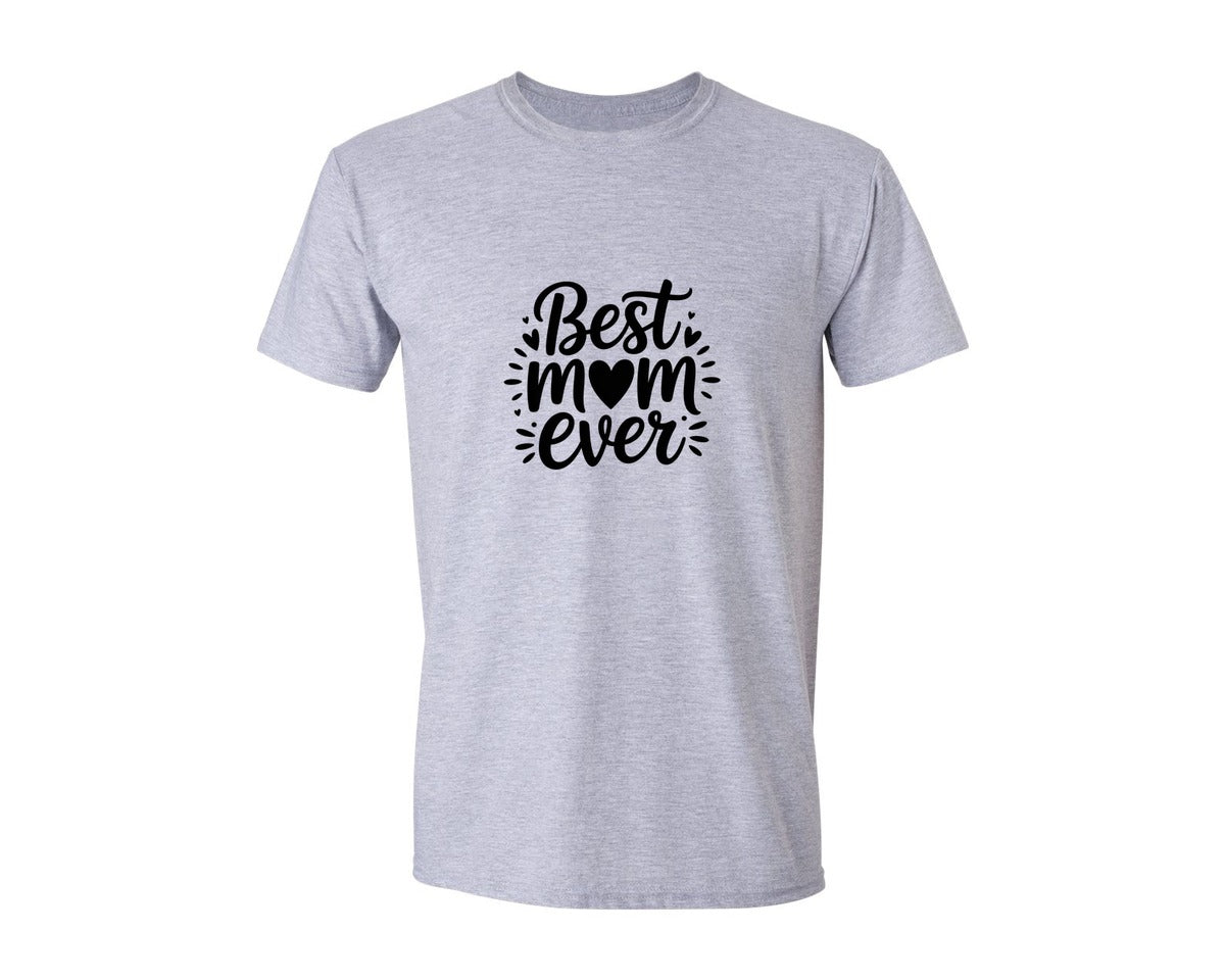 brand:Generic|color:Sports Grey / Athletic Heather|Best Mom Ever 16 Graphic T-Shirt