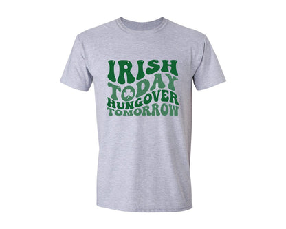 brand:Generic|color:Sports Grey / Athletic Heather|St Patricks Day Graphic T-Shirt
