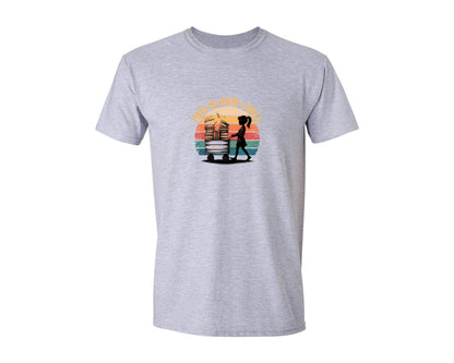 brand:Generic|color:Sports Grey / Athletic Heather|This Is How I Roll Library Assistant Graphic T-Shirt