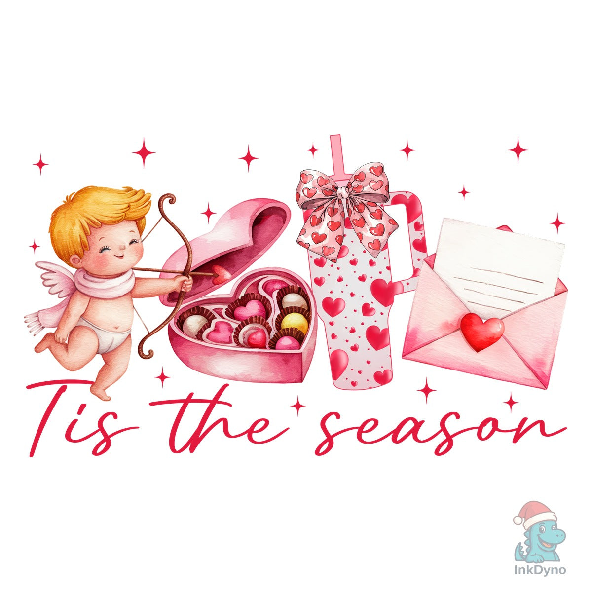 'Tis The Season Christmas Dtf Transfer Design