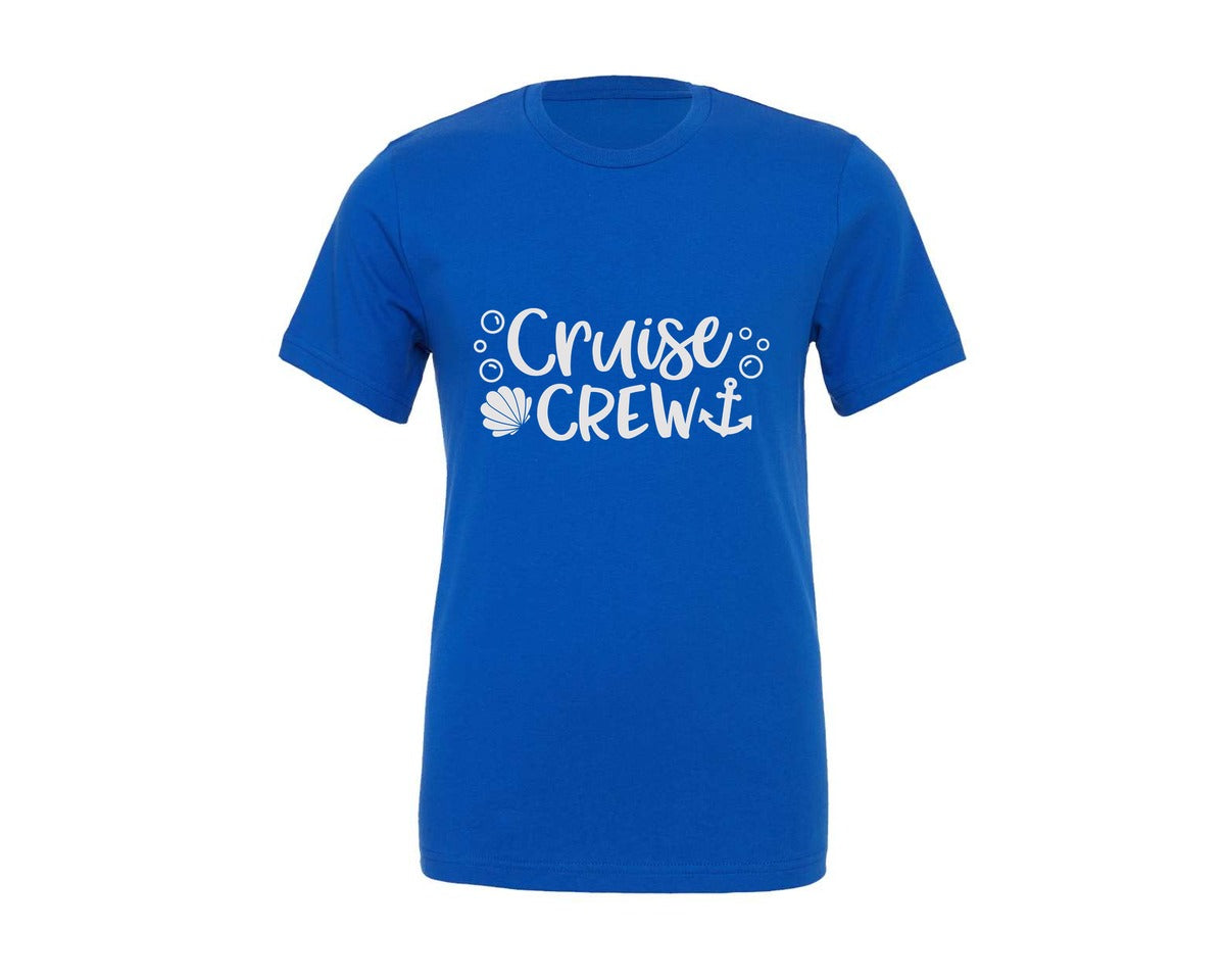 brand:Generic|color:True Royal Blue|Cruise Crew Graphic T-Shirt