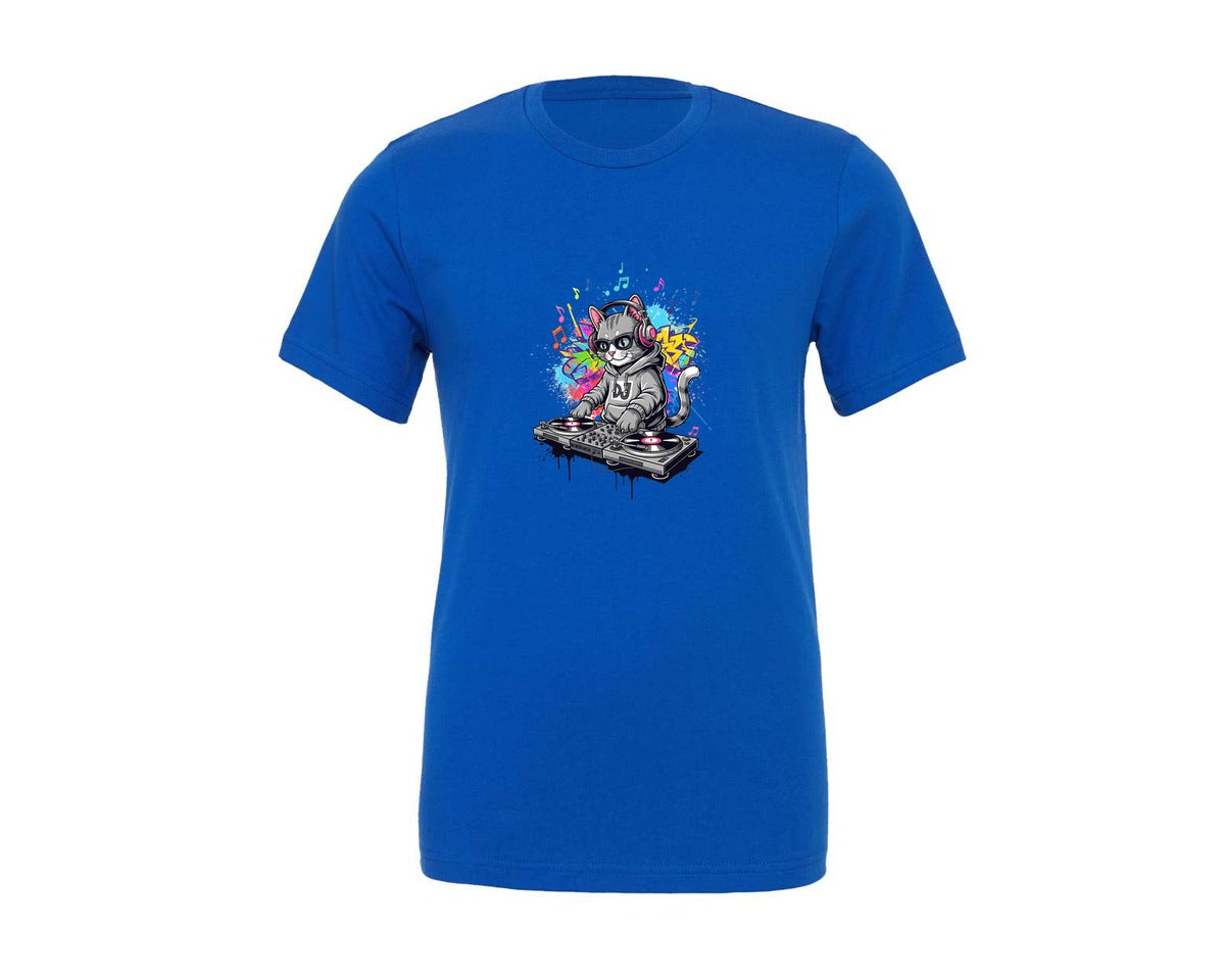 brand:Generic|color:True Royal Blue|Dje280Afcate280Afscratche280Afite280Aflikee280Afpro Graphic T-Shirt