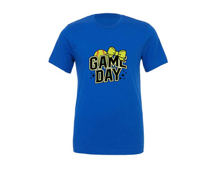 brand:Generic|color:True Royal Blue|Softball Game Day Softball 3 Graphic T-Shirt