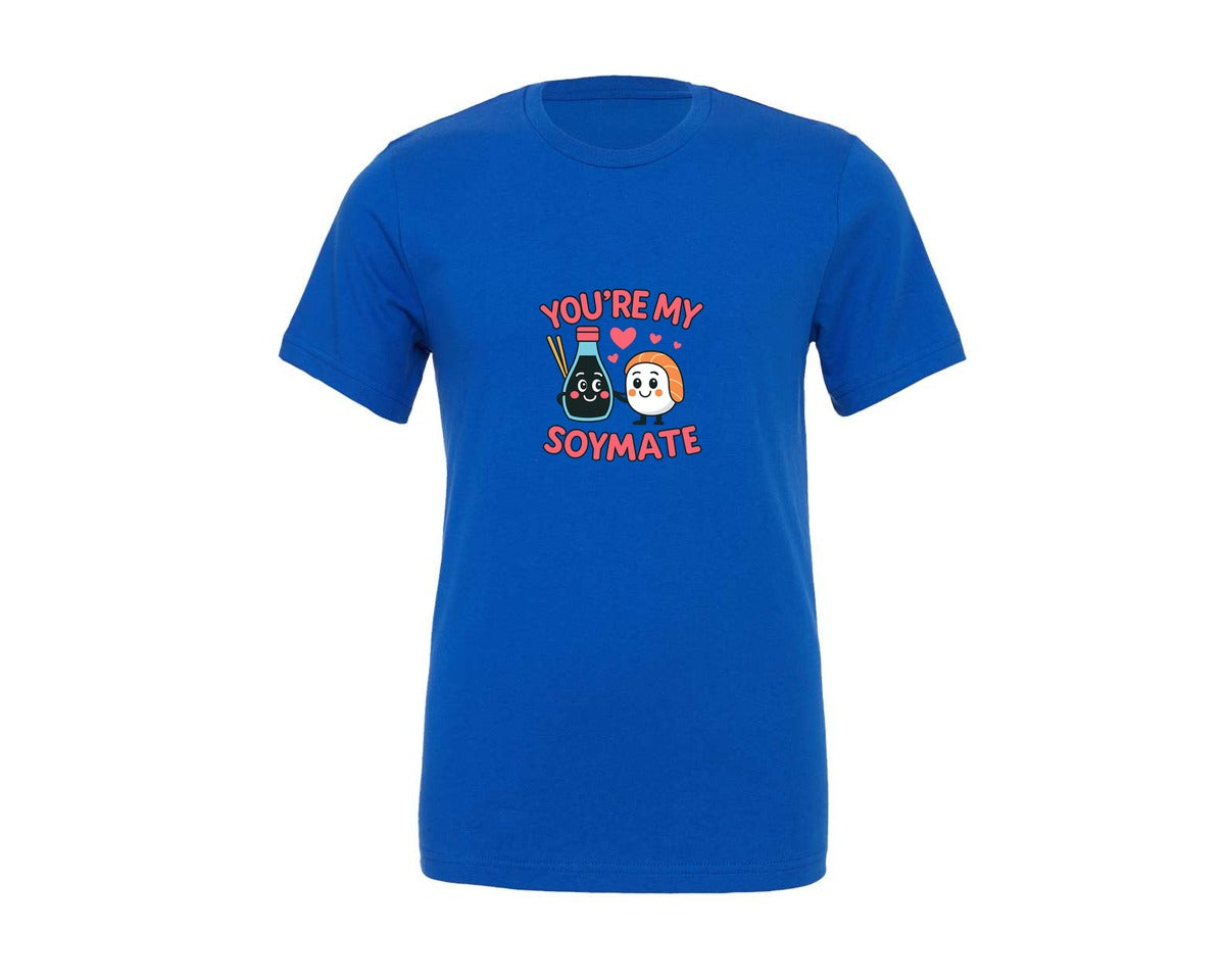 brand:Generic|color:True Royal Blue|Sushi Lover 5 Graphic T-Shirt