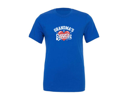 brand:Generic|color:True Royal Blue|Grandmas Favorite Graphic T-Shirt