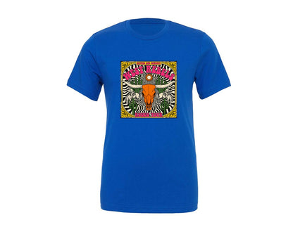 brand:Generic|color:True Royal Blue|West Rebels Vintage Rodeo Tour Shirt Graphic T-Shirt