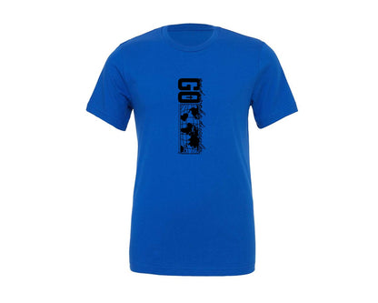 brand:Generic|color:True Royal Blue|Go Make Disciples Christian Men Graphic T-Shirt