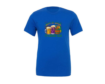 brand:Generic|color:True Royal Blue|Shut Up Liver Its Mardi Gras T Shirt Graphic T-Shirt