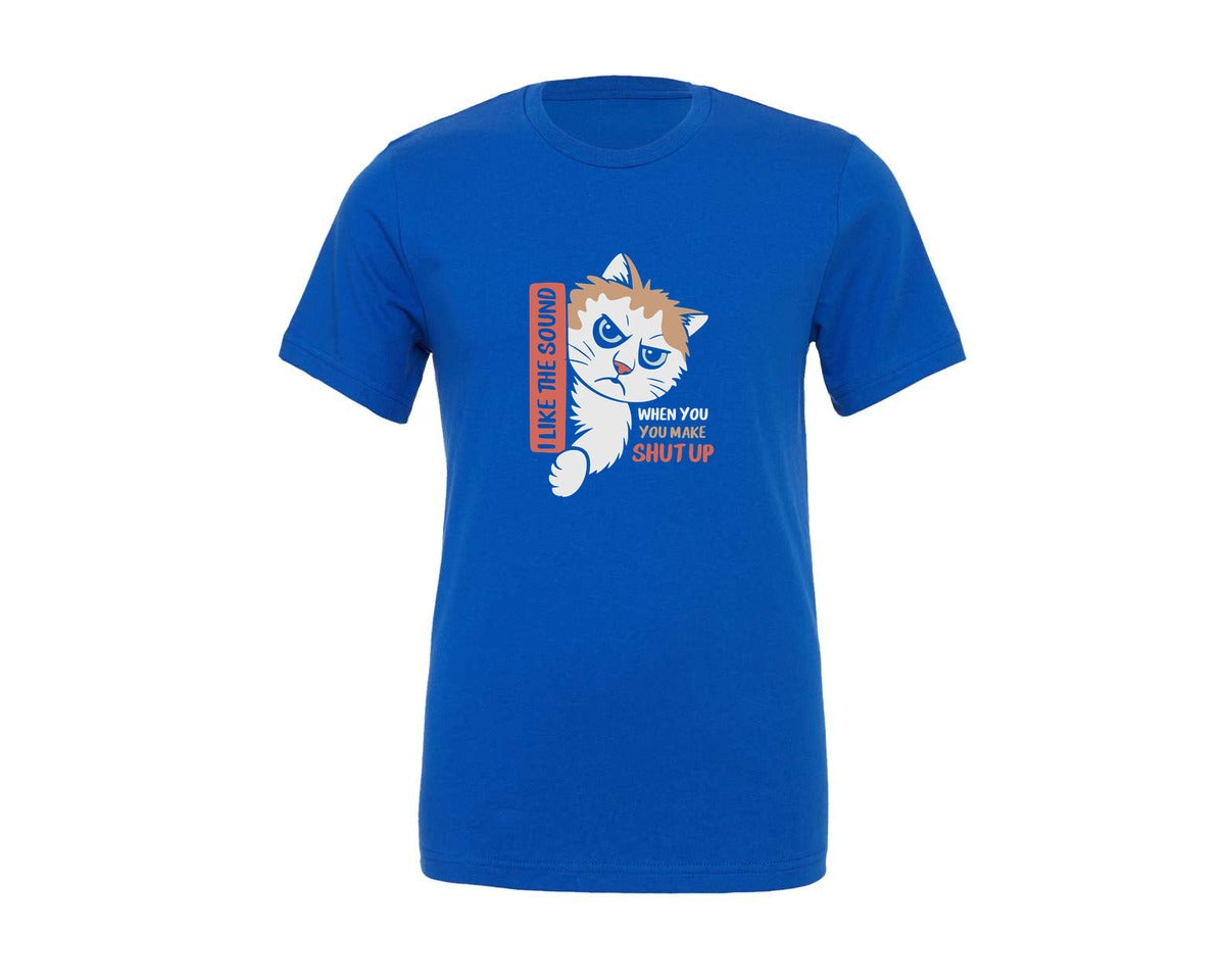 brand:Generic|color:True Royal Blue|I Like The Sound You Make When You Graphic T-Shirt