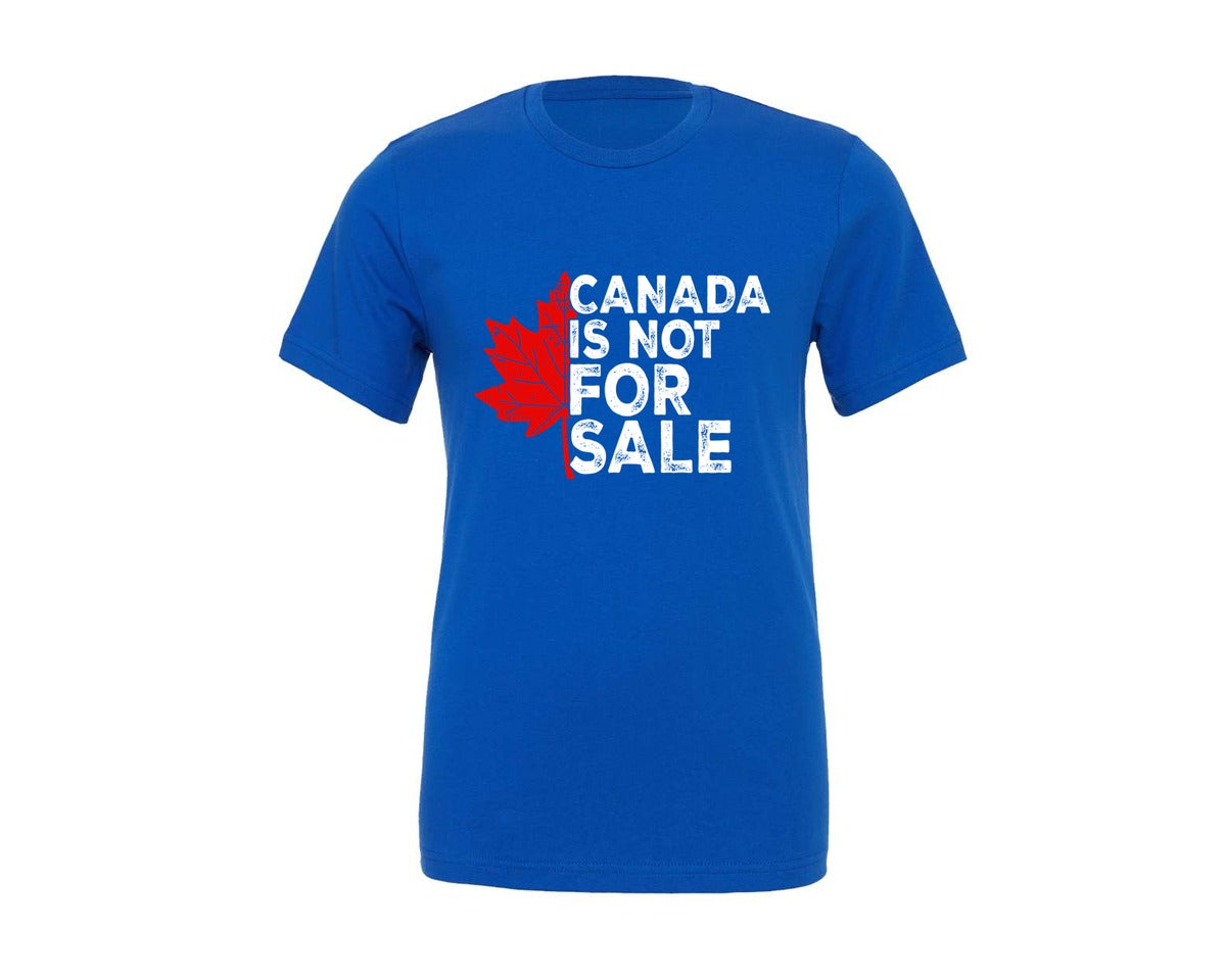 brand:Generic|color:True Royal Blue|Canada Not For Sale Svgnot For Sale Graphic T-Shirt