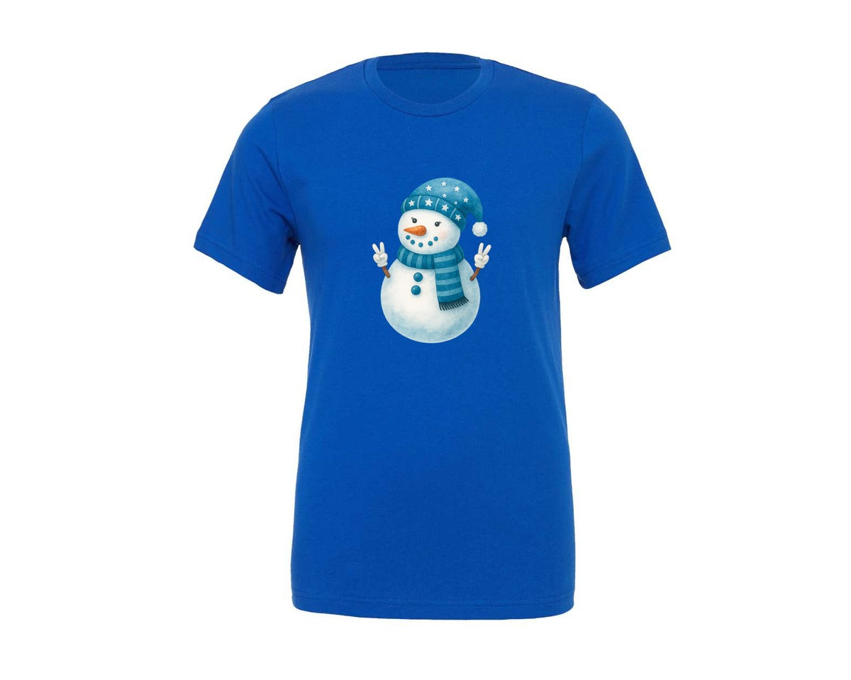brand:Generic|color:True Royal Blue|Retro Christmas 40 Graphic T-Shirt
