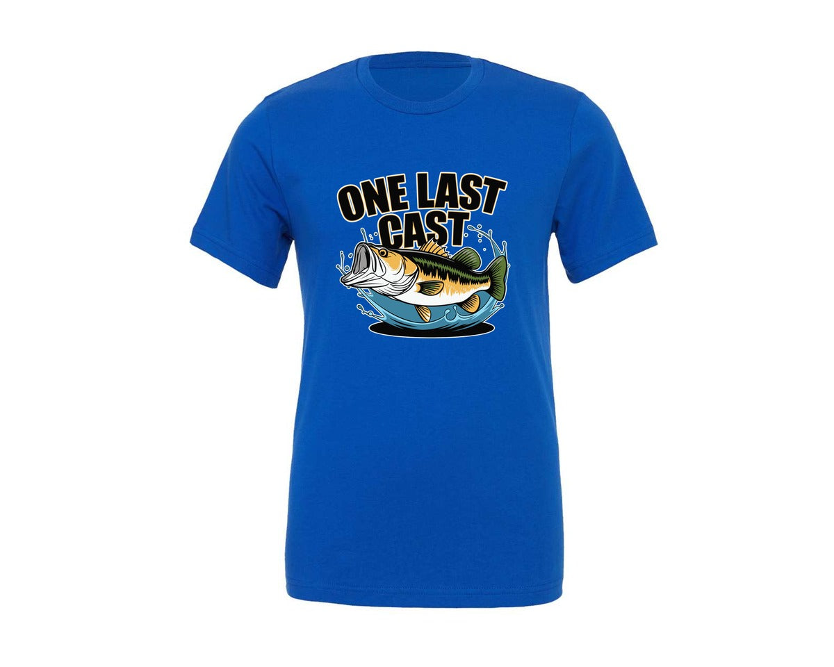 brand:Generic|color:True Royal Blue|Fishing 196 Graphic T-Shirt