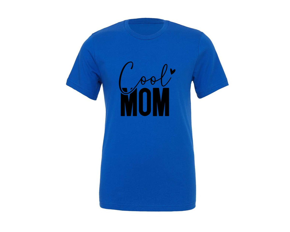 brand:Generic|color:True Royal Blue|Cool Mom Funny Mom Mama Graphic T-Shirt