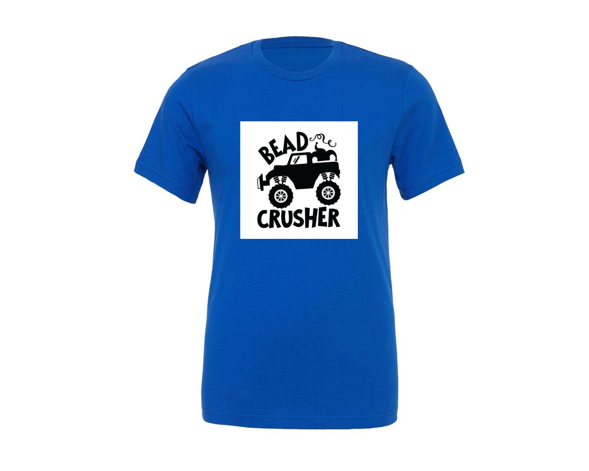 brand:Generic|color:True Royal Blue|Bead Crusher Mardi Gras Ma 2 Graphic T-Shirt