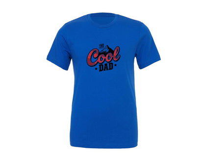 brand:Generic|color:True Royal Blue|The Cool Dad Fathers Day 2 Graphic T-Shirt